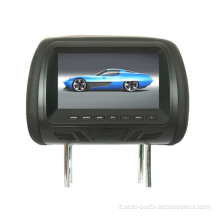 Auto poggiatesta da 7 pollici input video USB